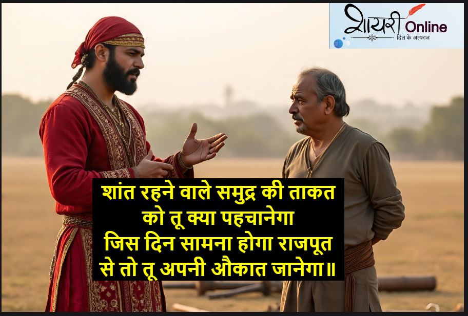 रजपूती खून शायरी