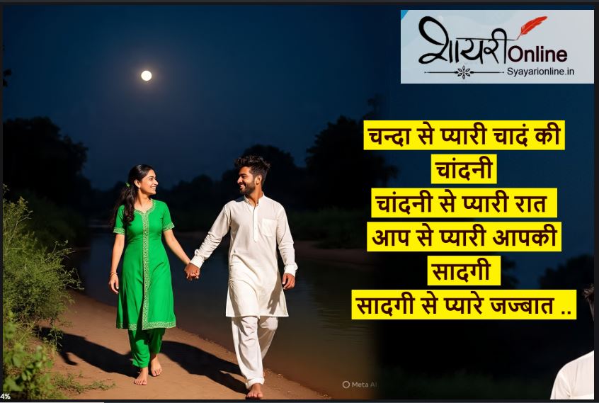 चांदनी वाली शायरी