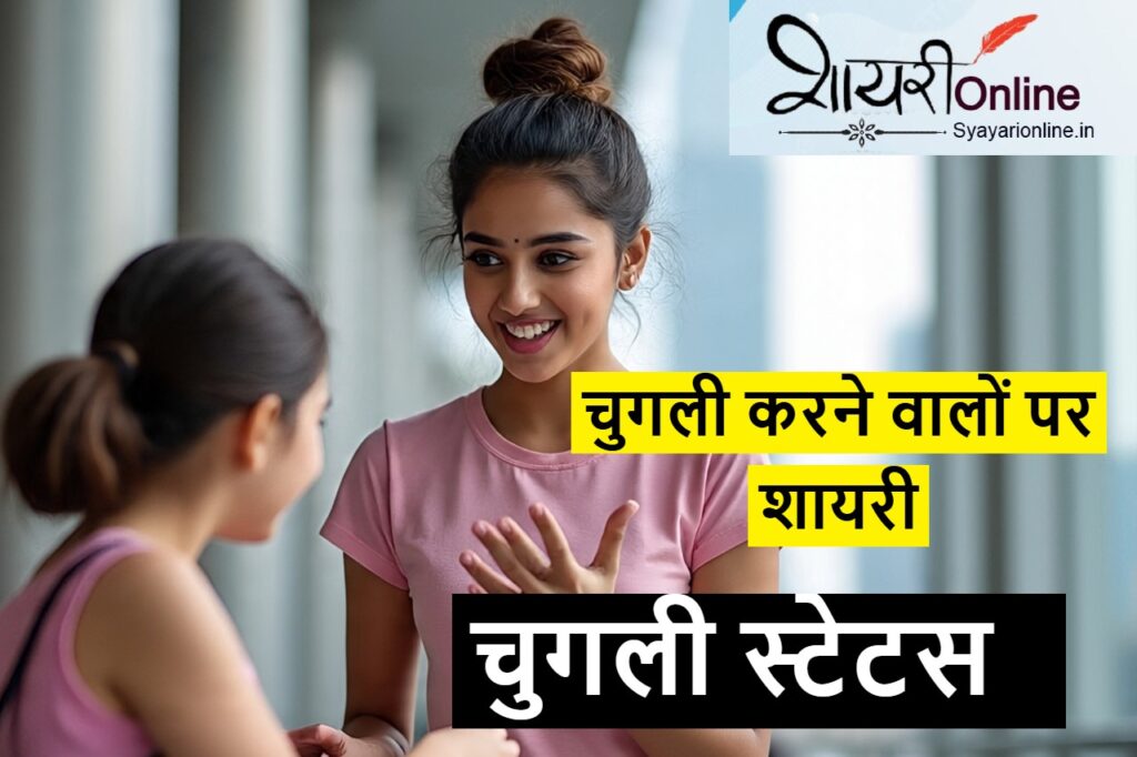 चुगलखोर शायरी इन हिन्दी