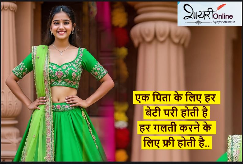 papa ki pari par shayari