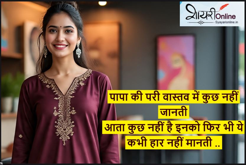 पाप की परी शायरी