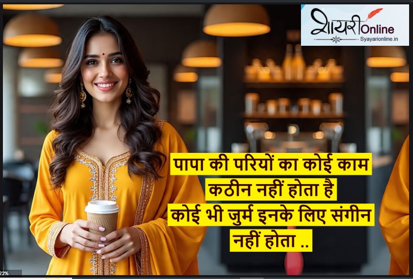 पापा परी शायरी