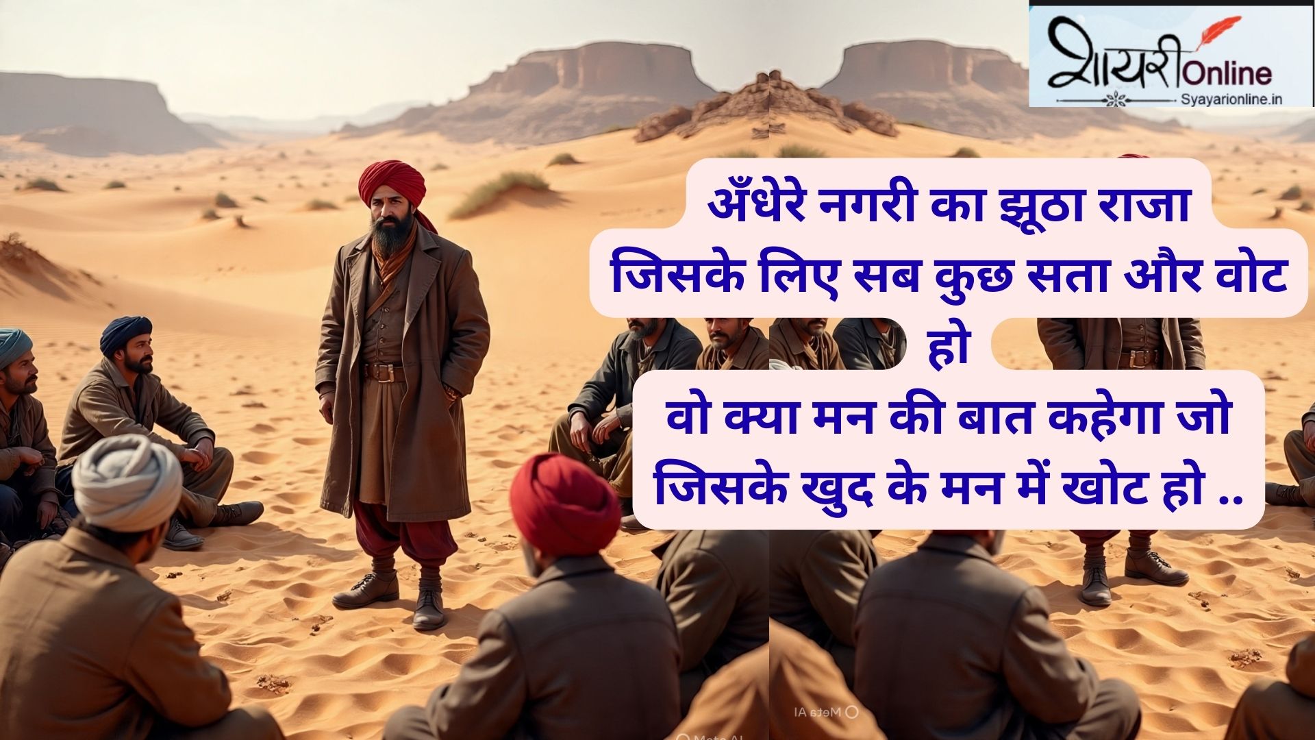 andhbhakt par funny shayari