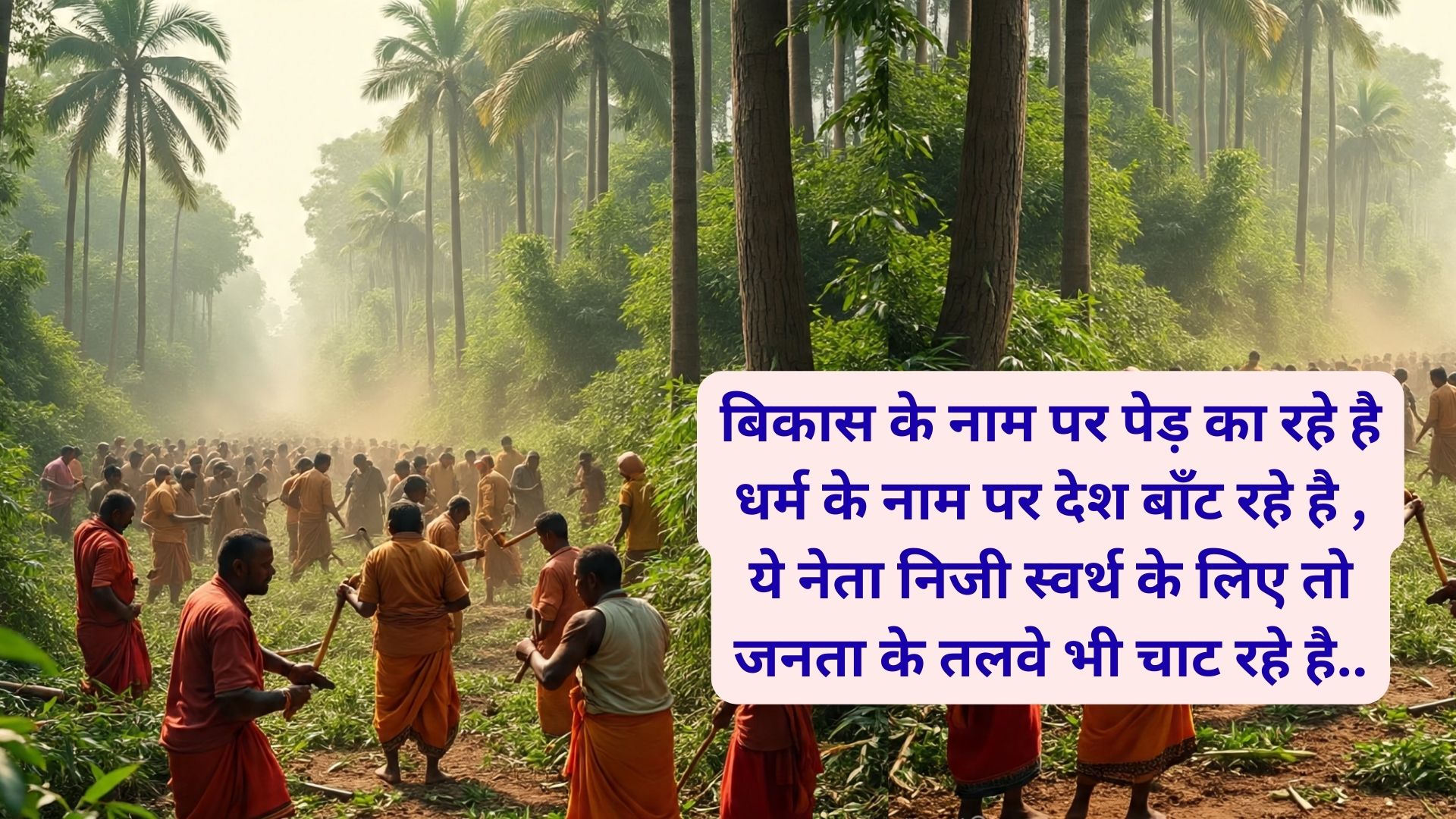 andhbhakt par shayari