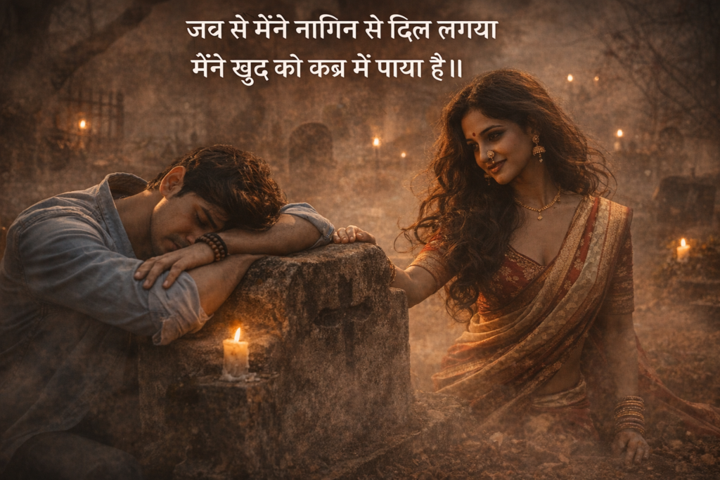 nagin par shayari