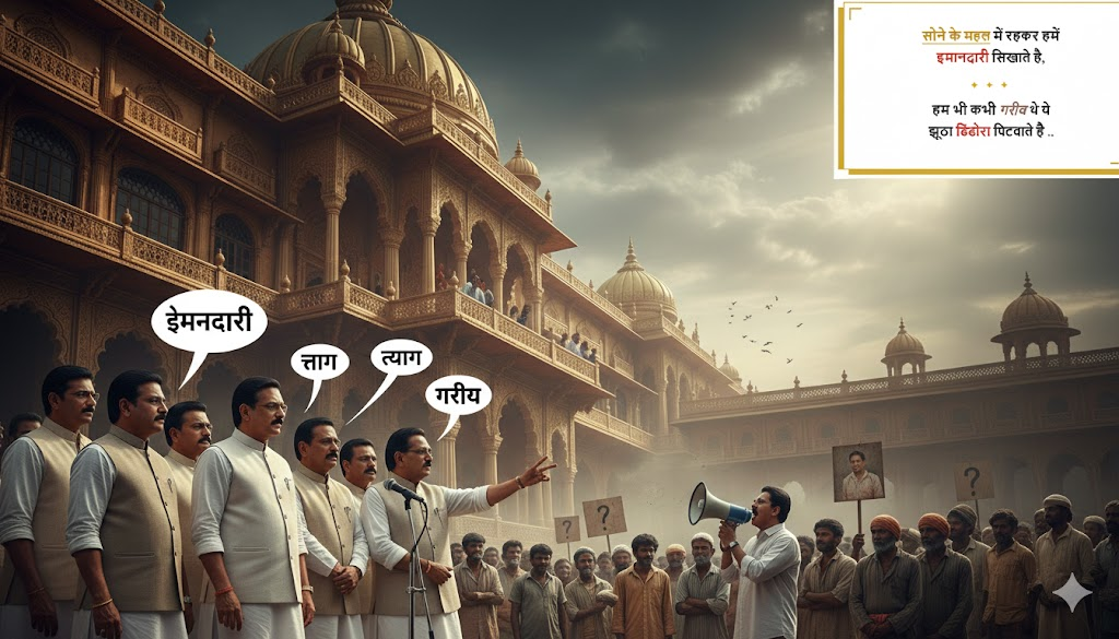 Kisan vs Neta Shayari