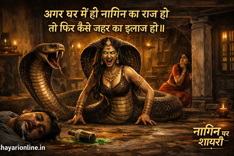 nagin पर shayari