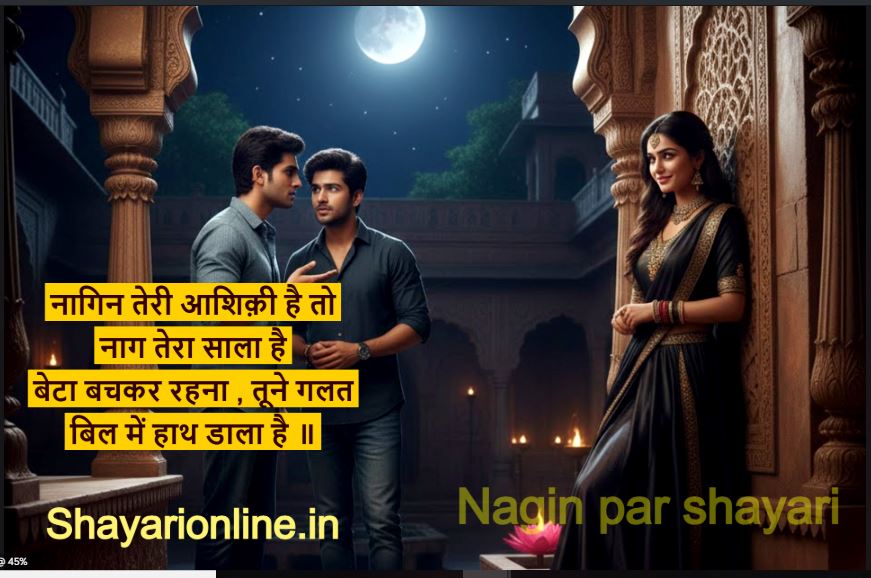 nagin shayari