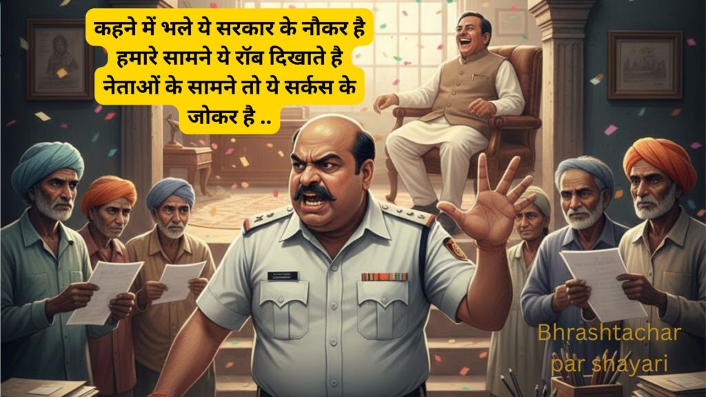Stop Corruption shayari